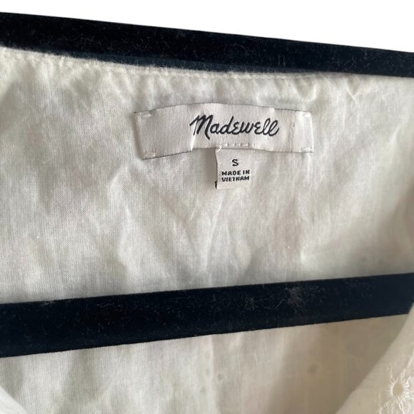 Madewell Ivory Eyelet Dress - Picture 5 of 8